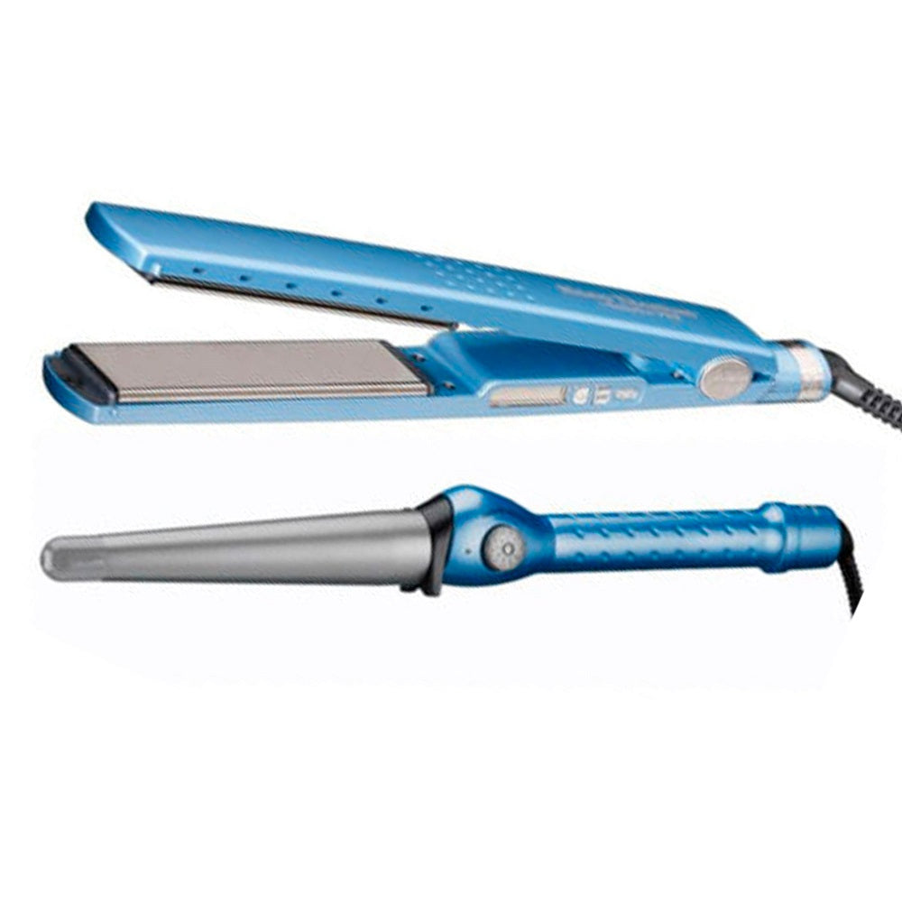 Combo Plancha Digital Ref.2091 1 ¼" + Pinza 1 ¼” Nano Titanium Babyliss Pro