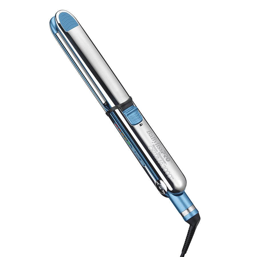 Plancha Profesional 1 1/4" Optima 3000 Azul Babyliss Pro