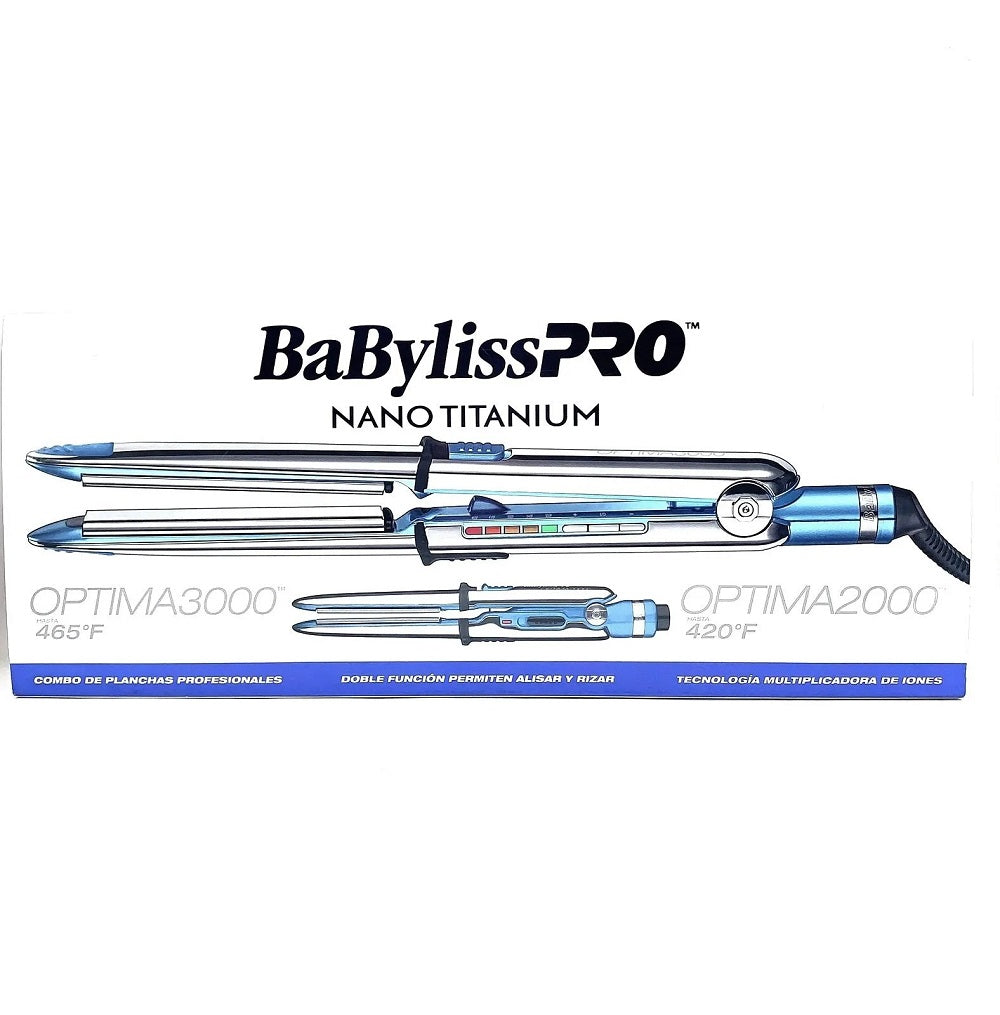 Combo Planchas Optima 3000 Optima 2000 Babyliss Pro – ABS
