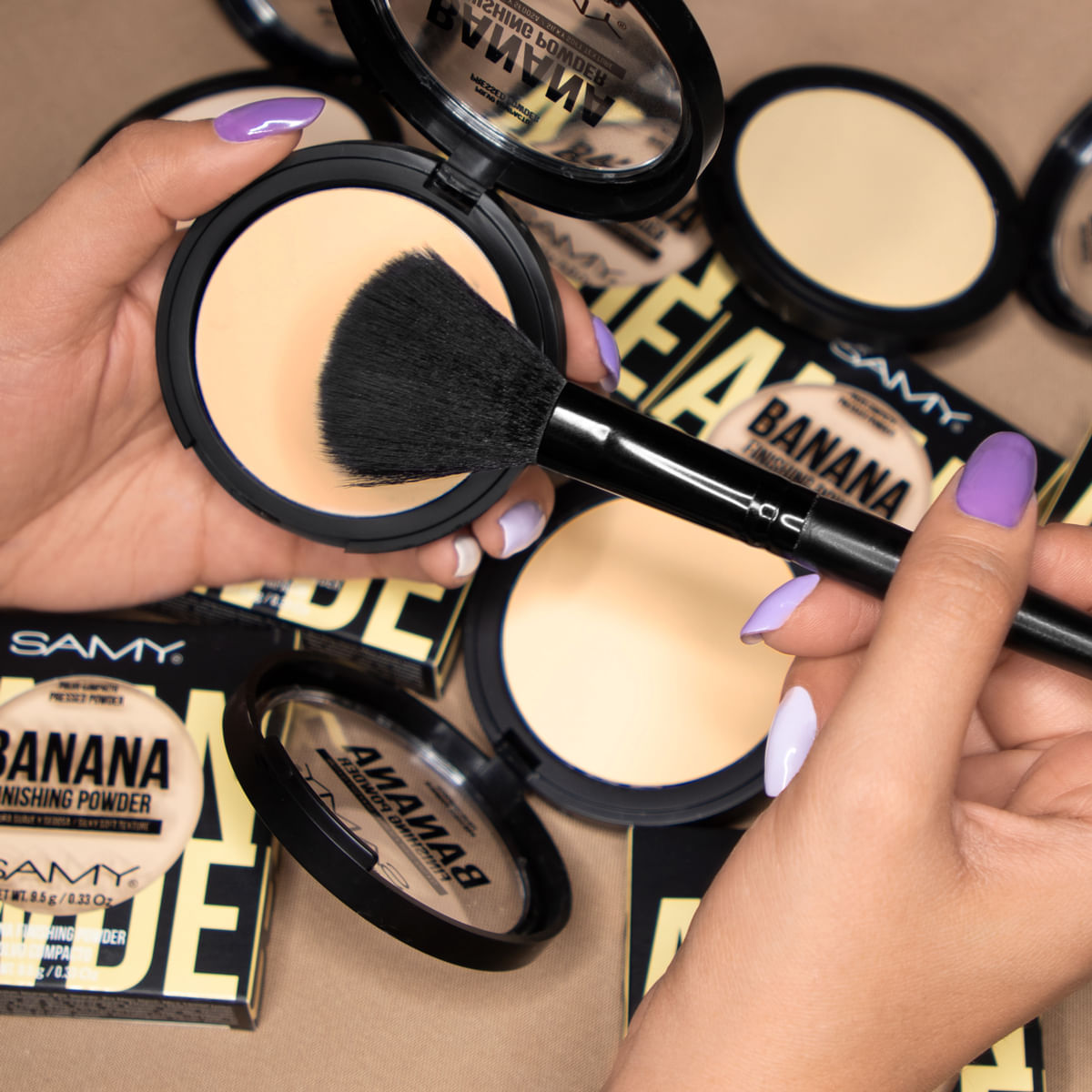 Polvo Compacto Banana Samy X 9.5 G