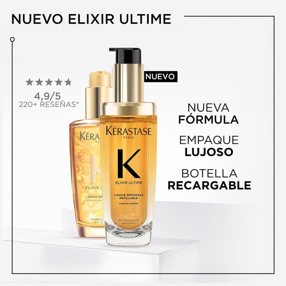 Repuesto Aceite Elixir Ultime Kerastase - Refill X 75 mL