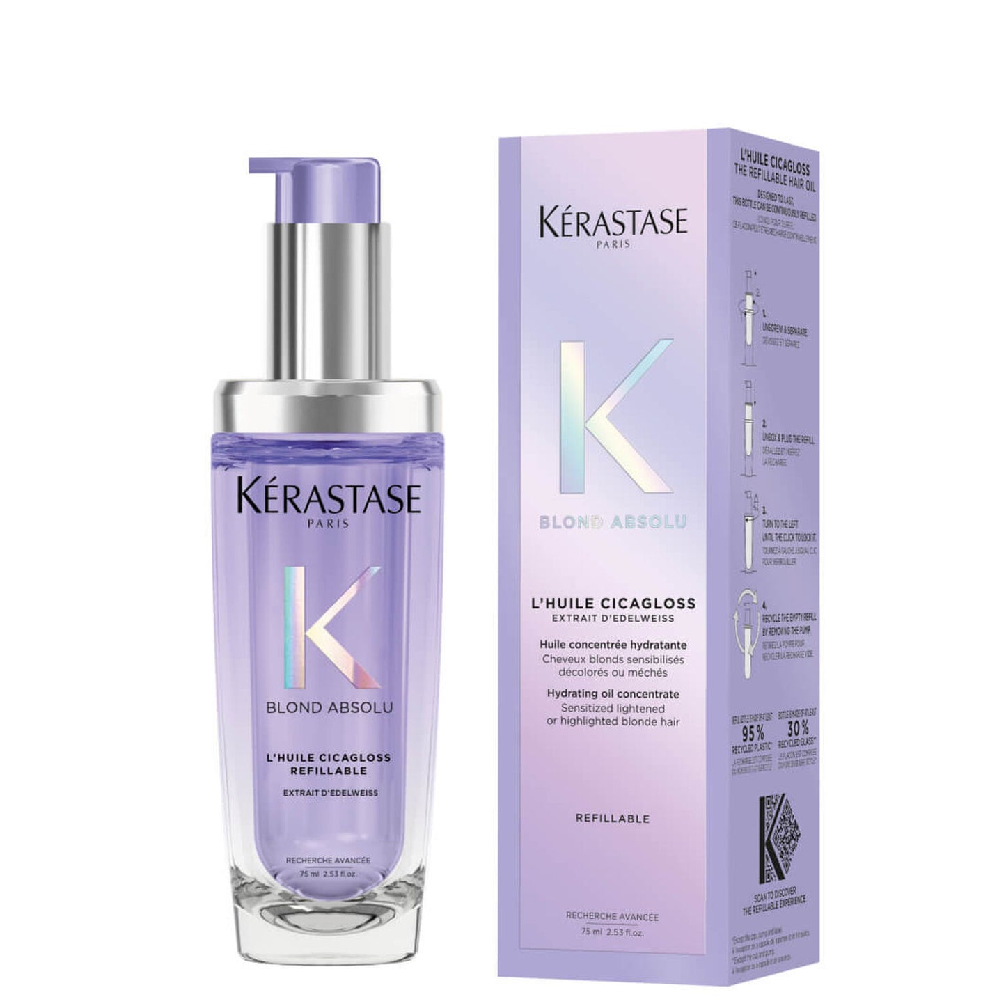 Aceite Capilar Blond Absolu Cicagloss Kerastase X 75 mL