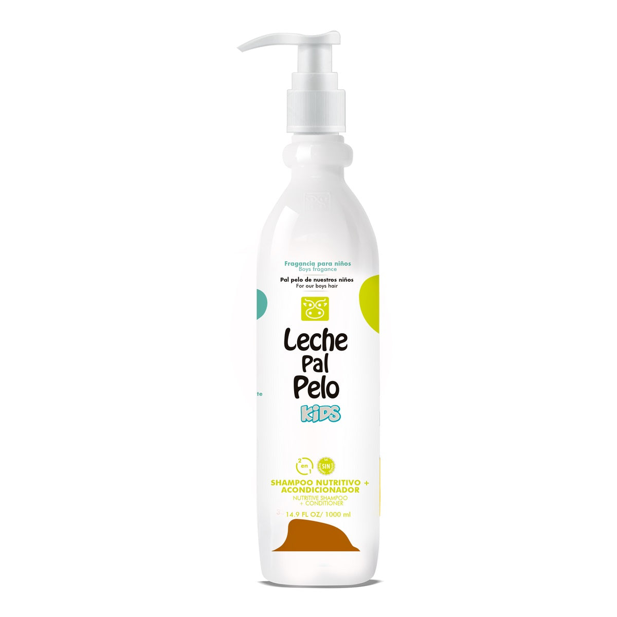 Shampoo Nutritivo + Acondicionador Kids Leche Pal Pelo X 1000 mL