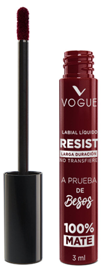 Labial Líquido Resist A Prueba De Besos Vogue