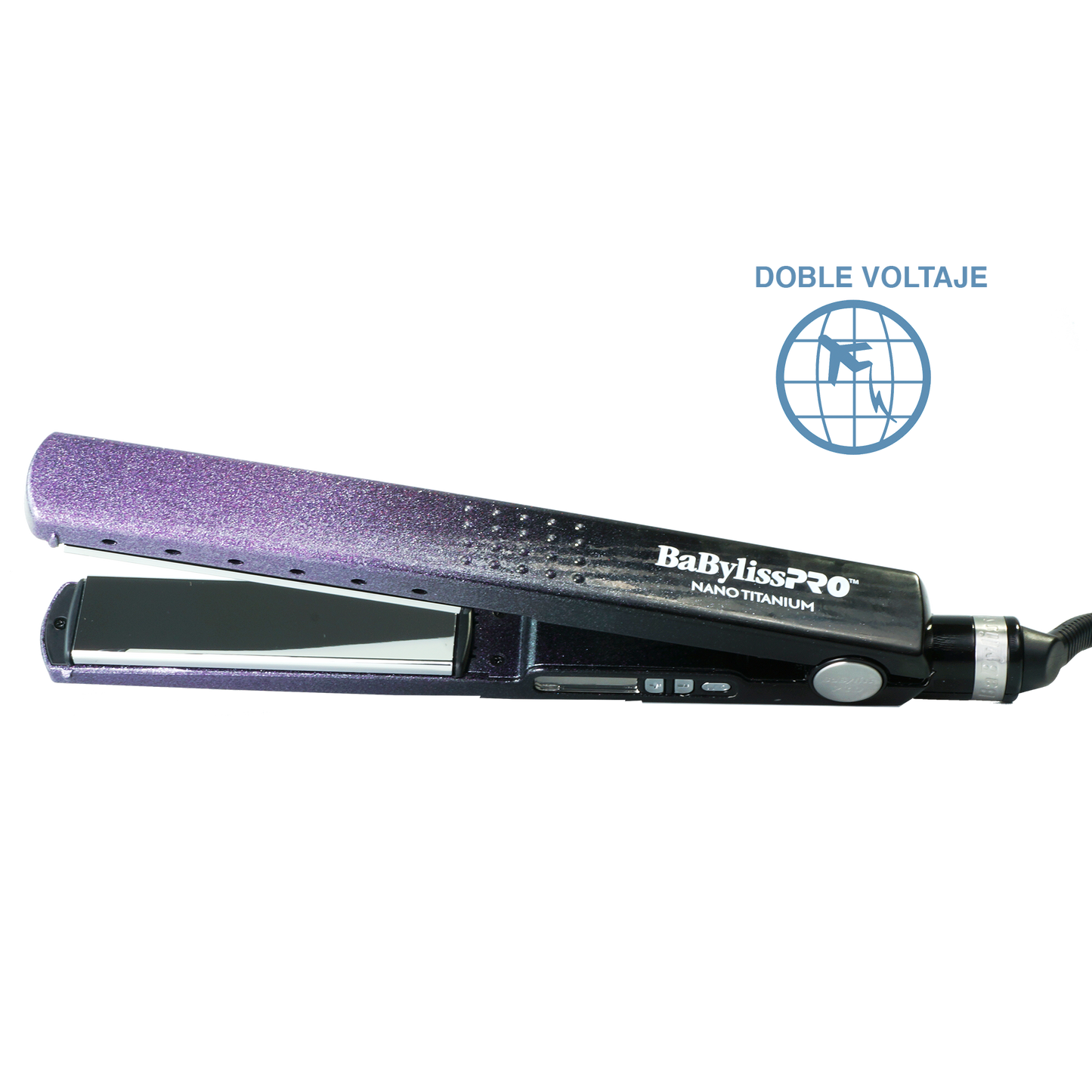 Plancha 4091 Digital Nt Purple Black 1¼” Babyliss Pro
