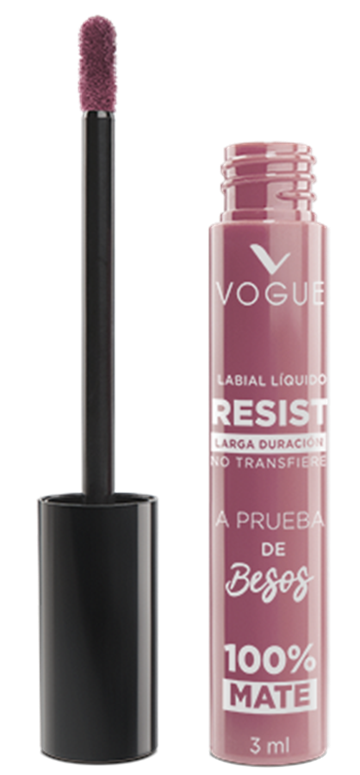 Labial Líquido Resist A Prueba De Besos Vogue