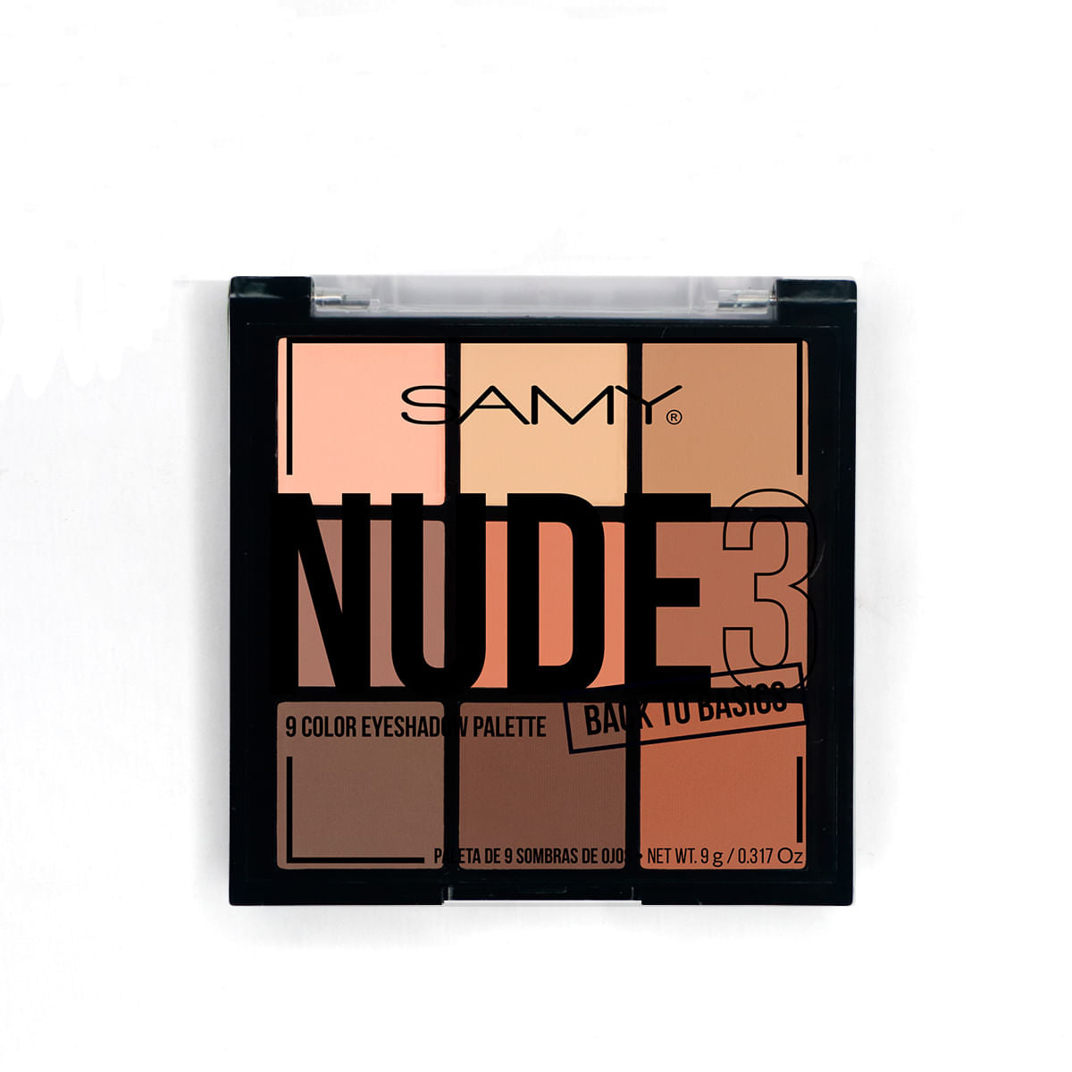 Paleta De Sombra Nude 3 X 9 Tonos Samy