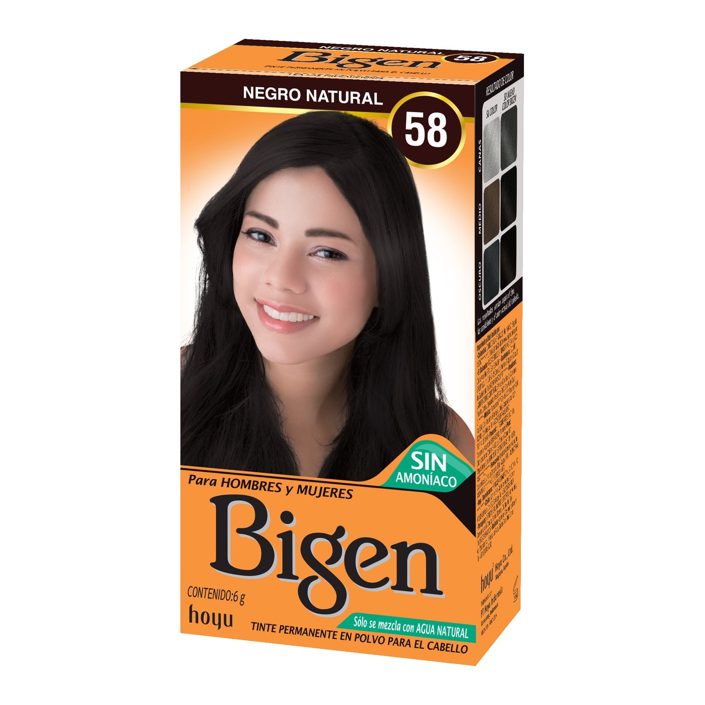 Tinte En Polvo Bigen X 6 g