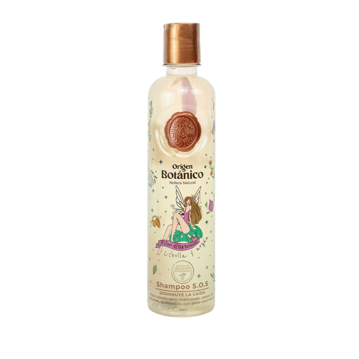 Shampoo S.O.S Origen Botánico X 400 mL