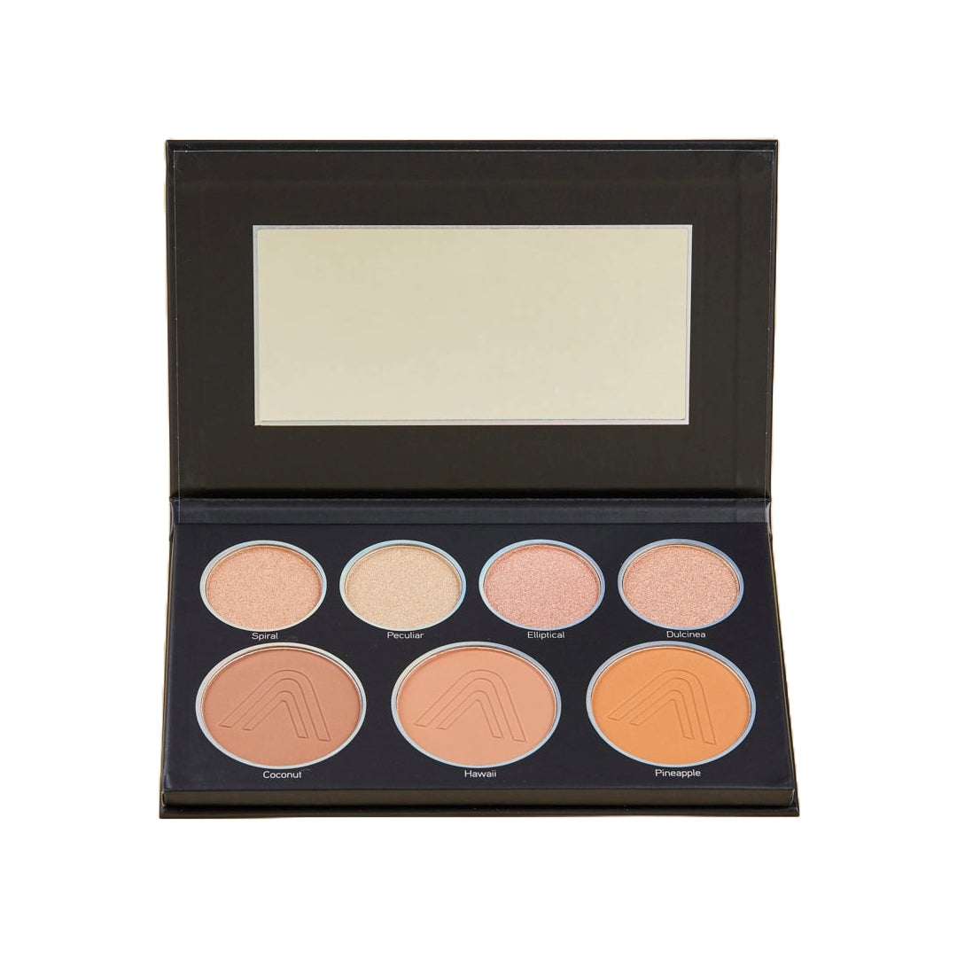 Paleta De Contornos E Iluminador Glamblack Atenea