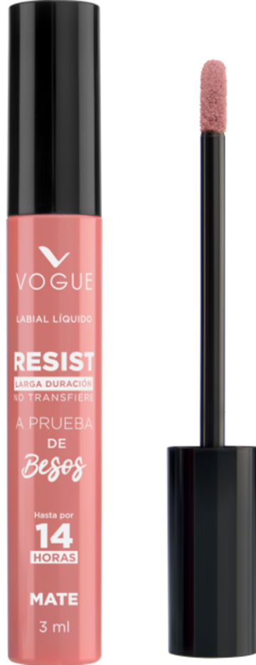 Labial Líquido Resist A Prueba De Besos Vogue