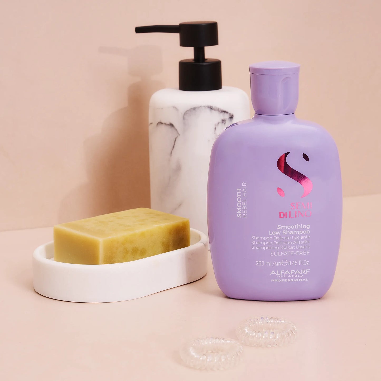 Shampoo Delicado Smoothing Semi Di Lino Alfaparf X 250 mL
