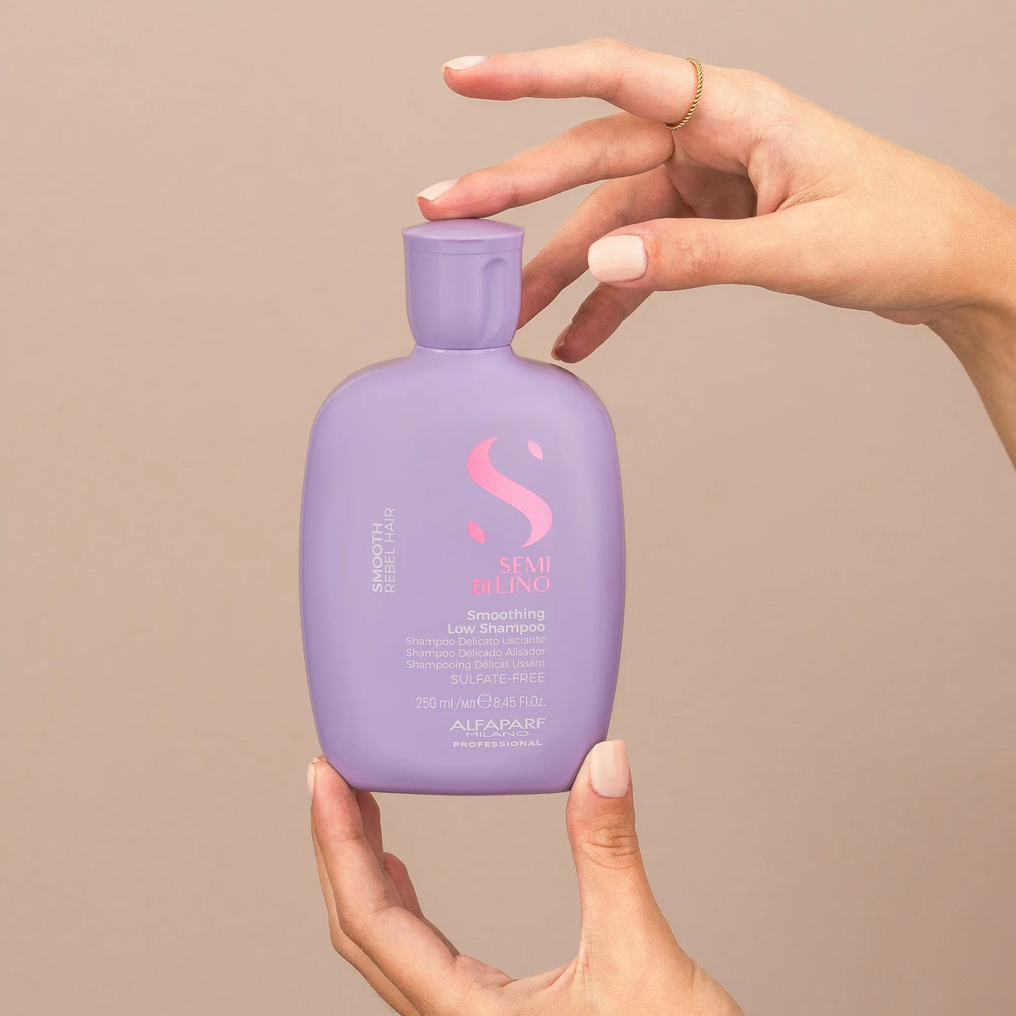 Shampoo Delicado Smoothing Semi Di Lino Alfaparf X 250 mL