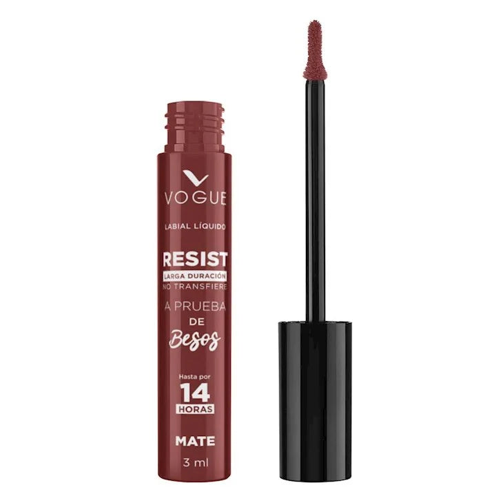 Labial Líquido Resist A Prueba De Besos Vogue