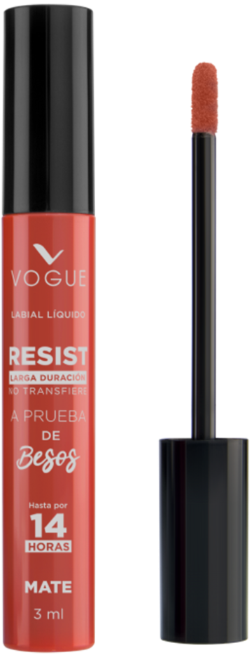 Labial Líquido Resist A Prueba De Besos Vogue