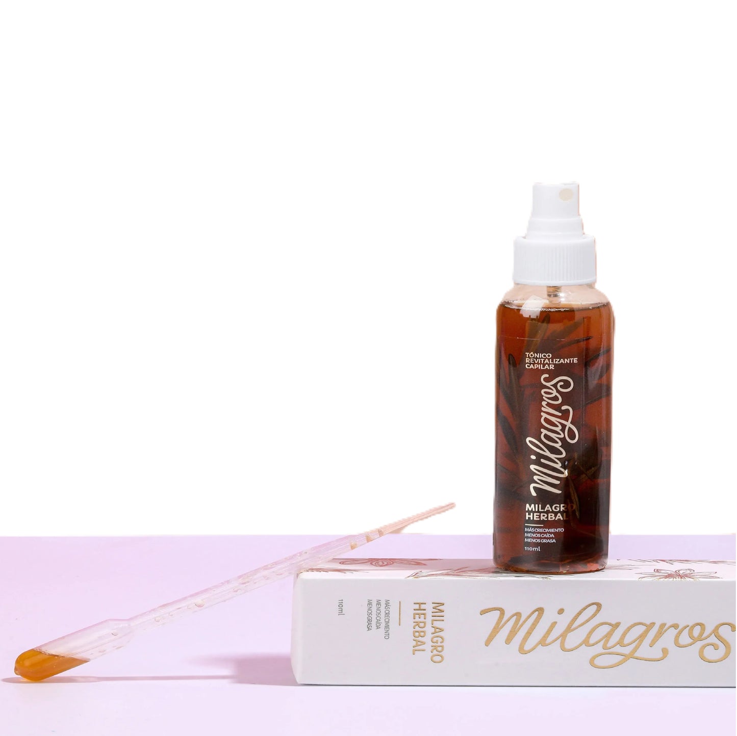 Tónico Revitalizante Capilar Milagro Herbal X 110 mL