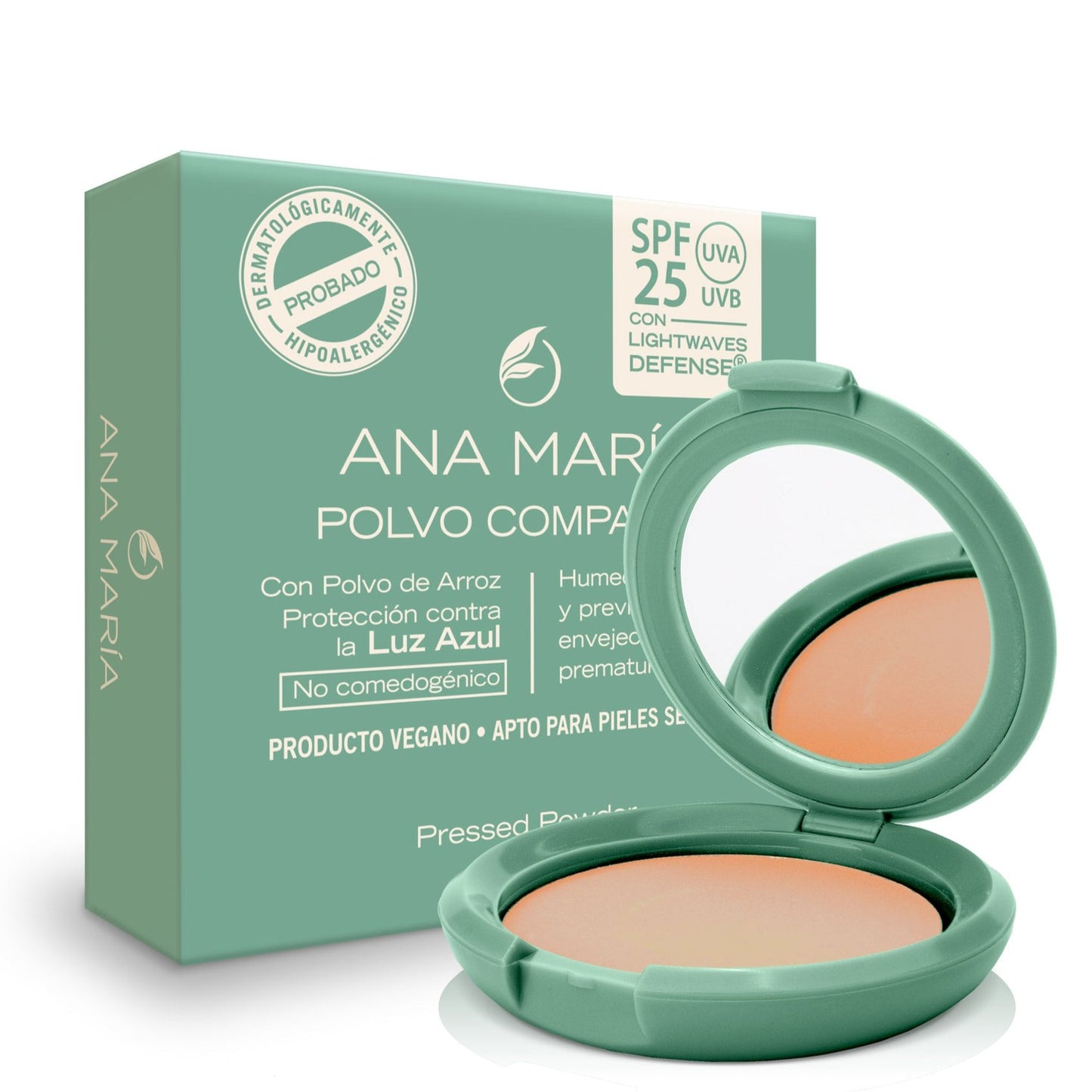 Polvo Compacto SPF 25 Ana María X 15 G