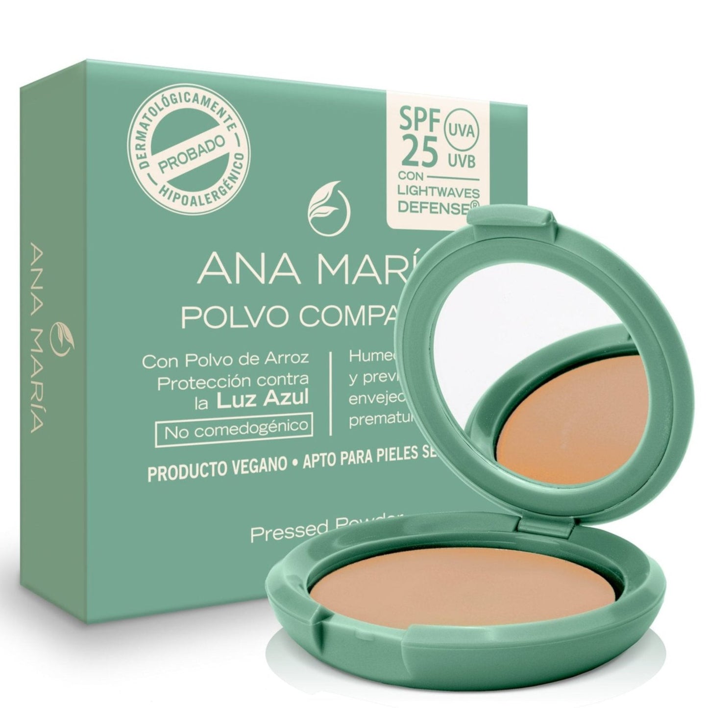 Polvo Compacto SPF 25 Ana María X 15 G