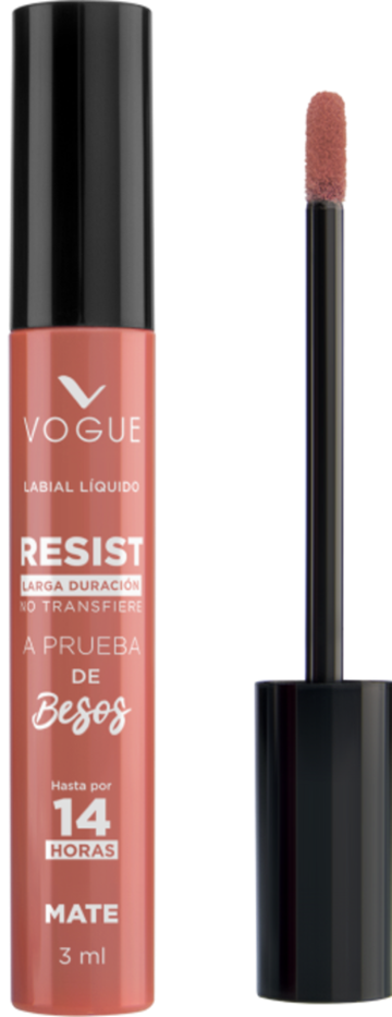Labial Líquido Resist A Prueba De Besos Vogue