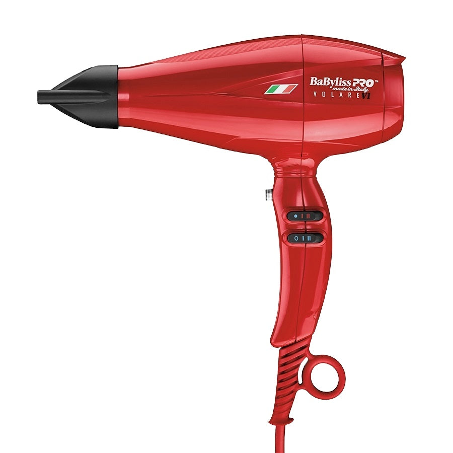 Secador Profesional V1 Volare Largo Rojo Babyliss Pro