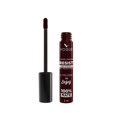 Labial Líquido Resist A Prueba De Besos Vogue