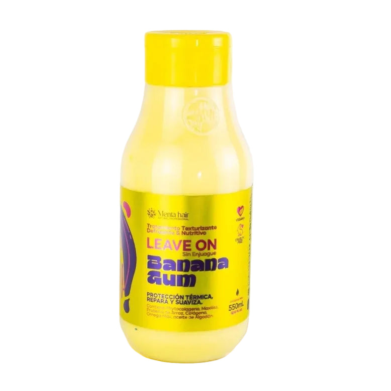Tratamiento Capilar Leave On Banana Gum Menta Hair X 550 mL