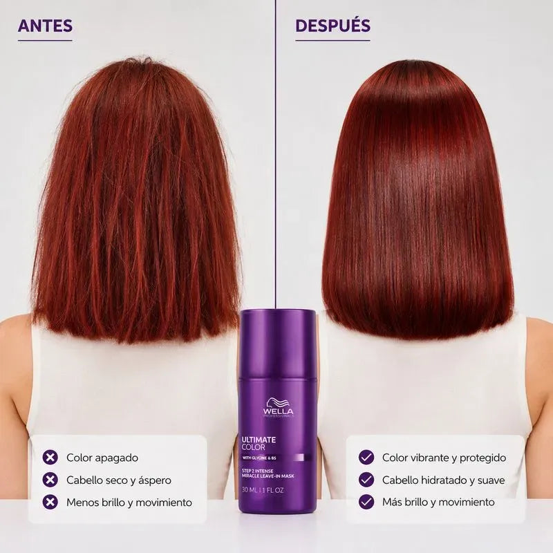 Mascarilla Step 2 Intense Ultimate Color Wella Professionals X 30 mL