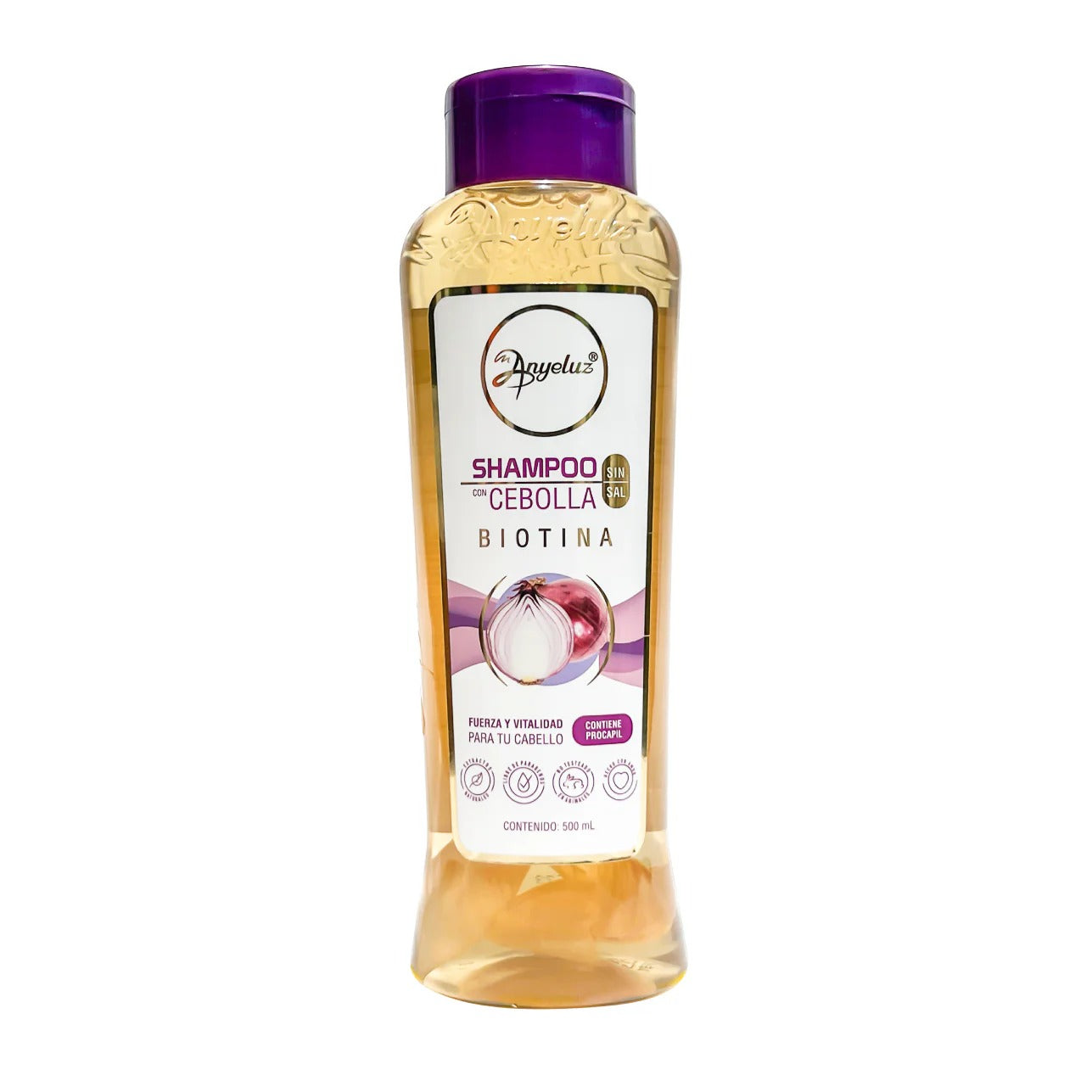 Shampoo Con Cebolla Anyeluz X 500 mL