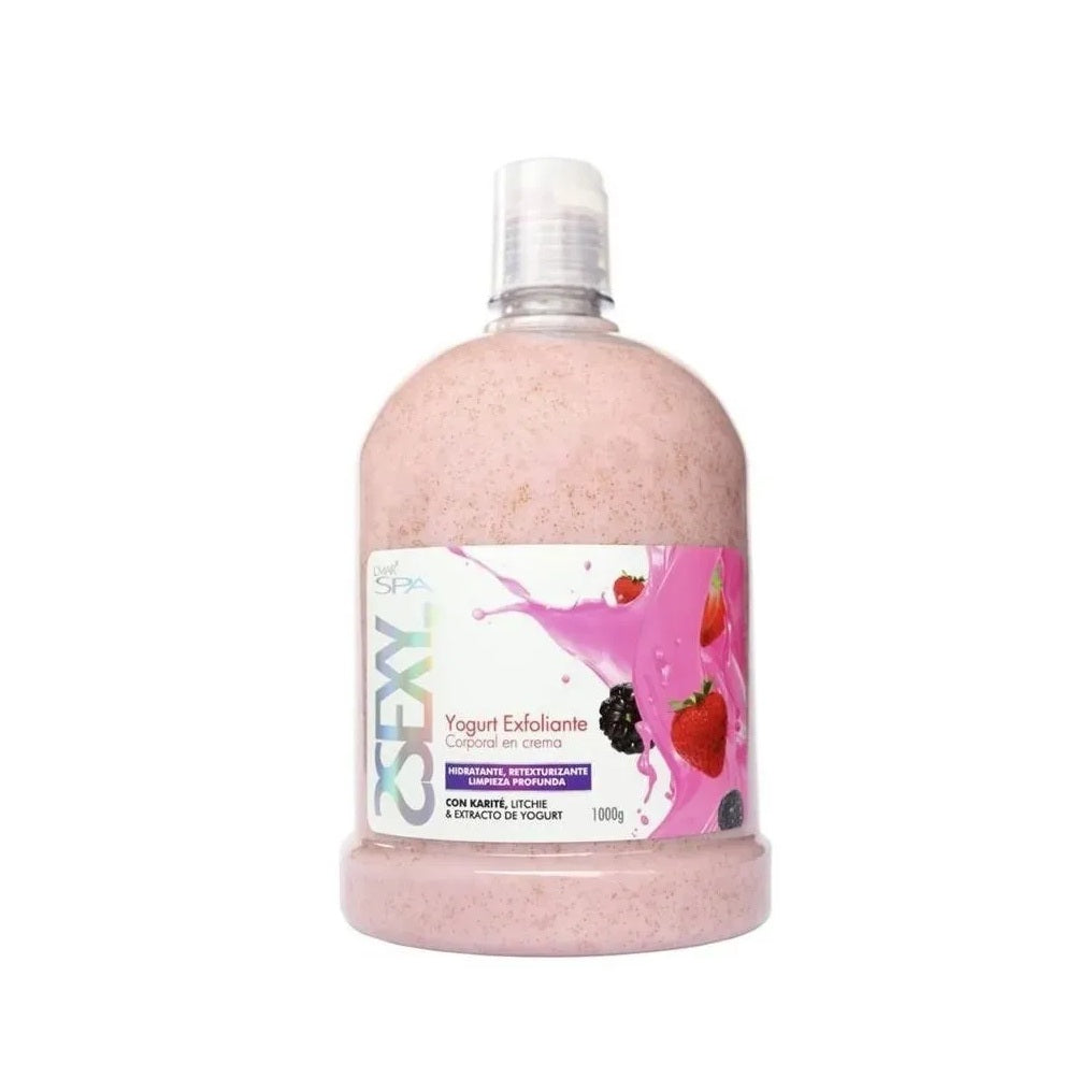 Yogurt Exfoliante Corporal Frutos Rojos L´Mar