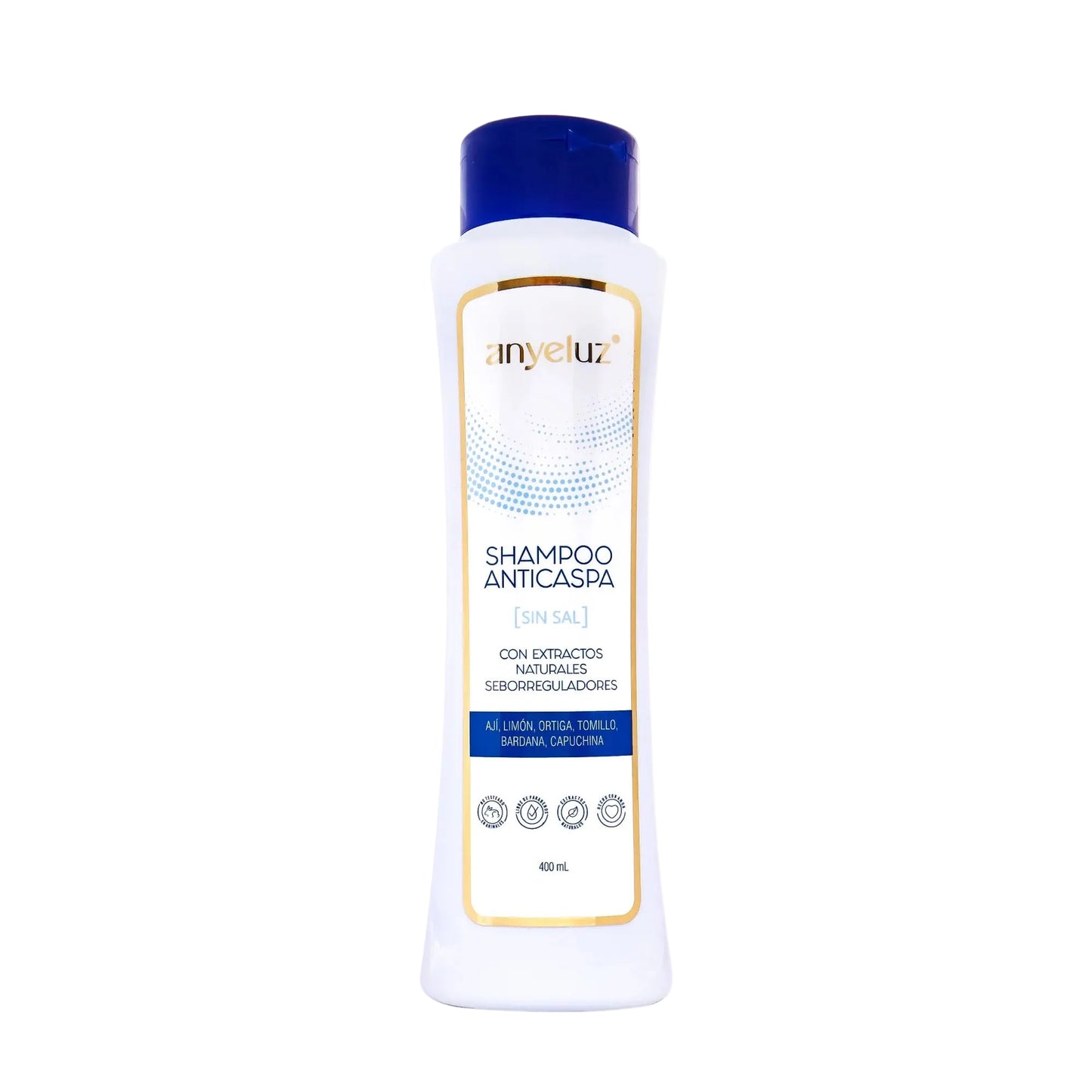 Shampoo Anticaspa Anyeluz X 500 mL