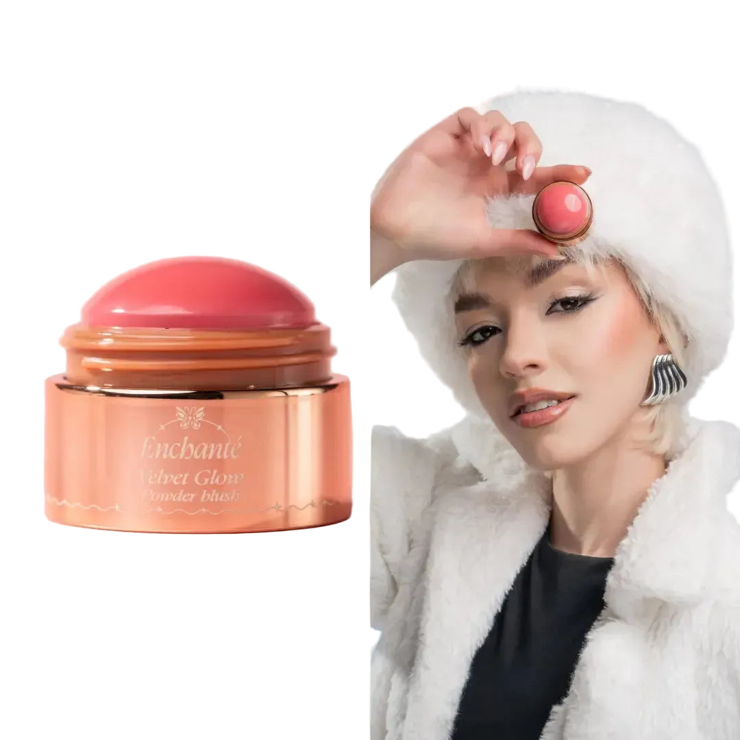 Rubor Velvet Glow Powder Blush Enchante X 8 Gr