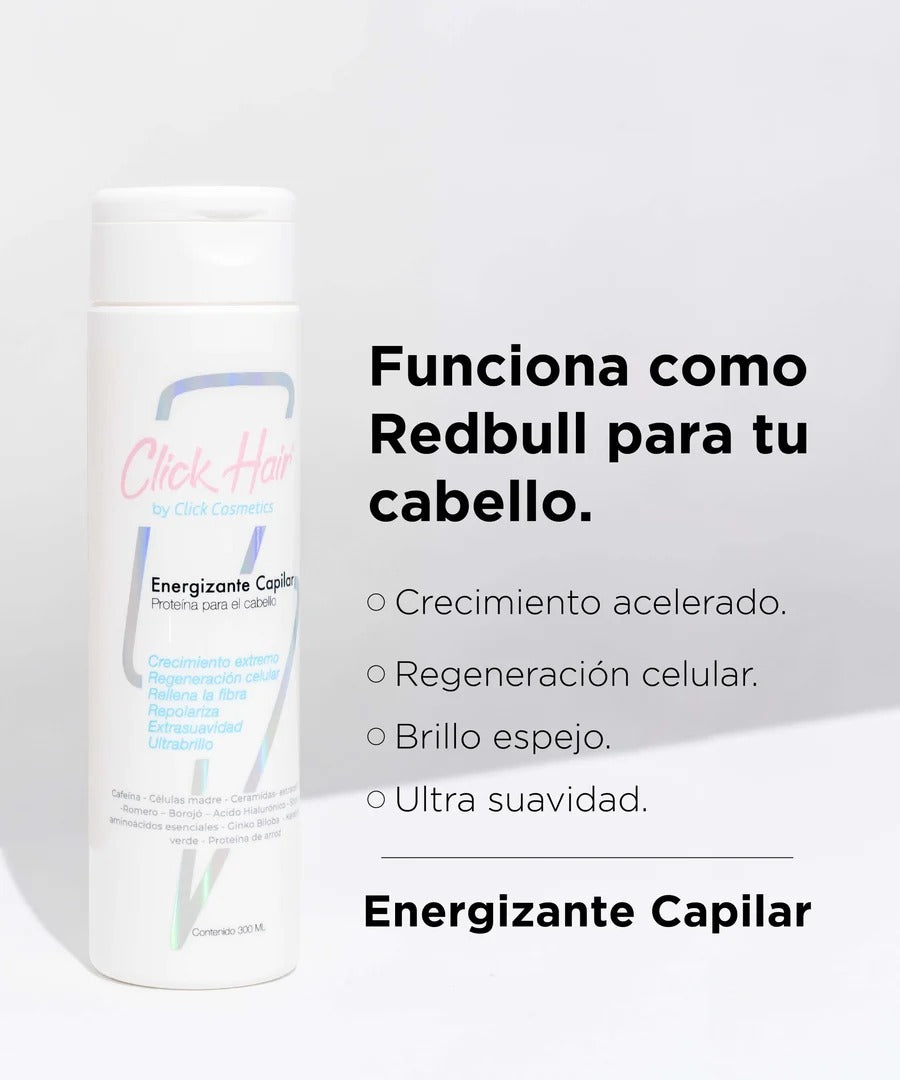 Mascarilla Energizante Capilar Click Hair X 300 mL