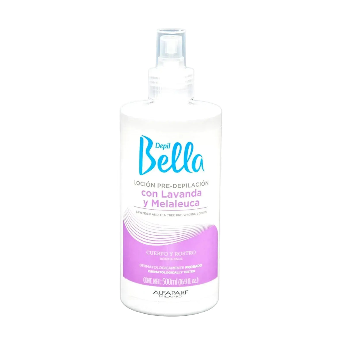 Loción Pre-Depilacion Con Lavanda Y Melaleuca Depil Bella x 500 mL