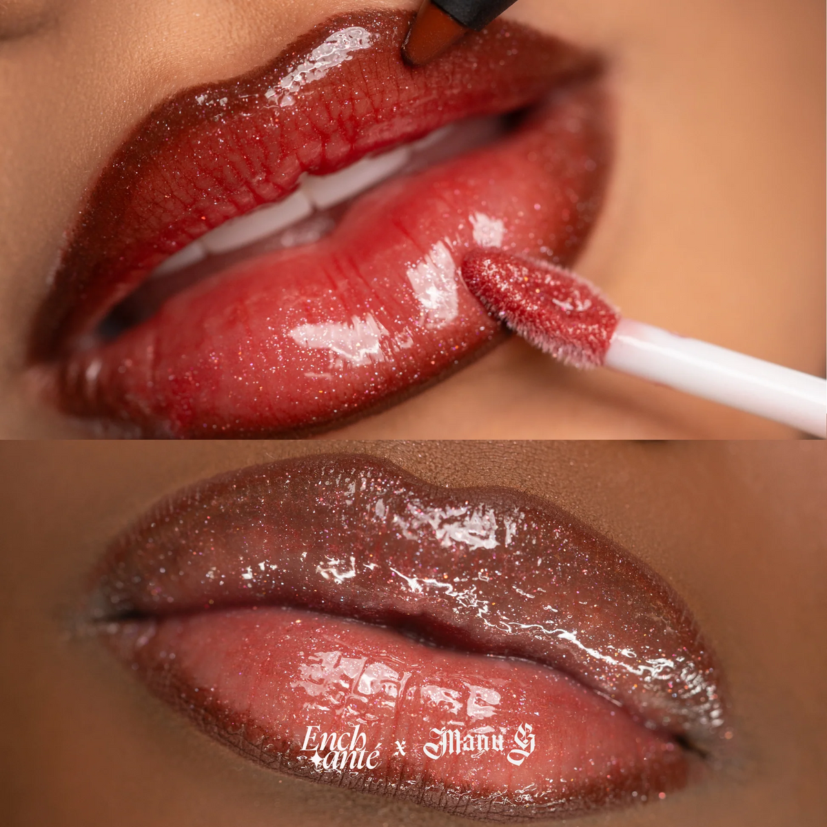 Balsamo Labial Vibrant Gloss Enchante & Manu G X 4.5 Gr