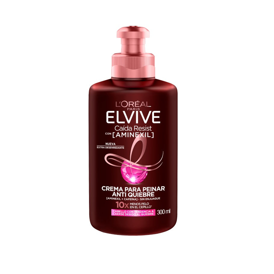 Crema Para Peinar Anticaída Elvive Loreal Paris X 300 mL