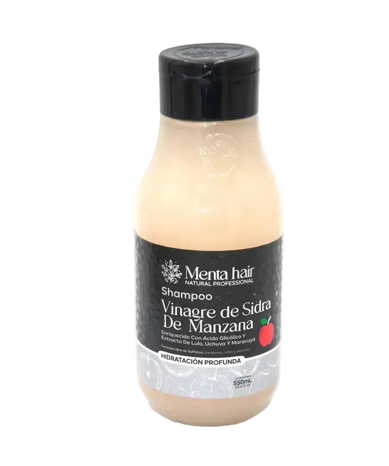 Shampoo Vinagre de Sidra De Manzana Menta Hair X 550 mL