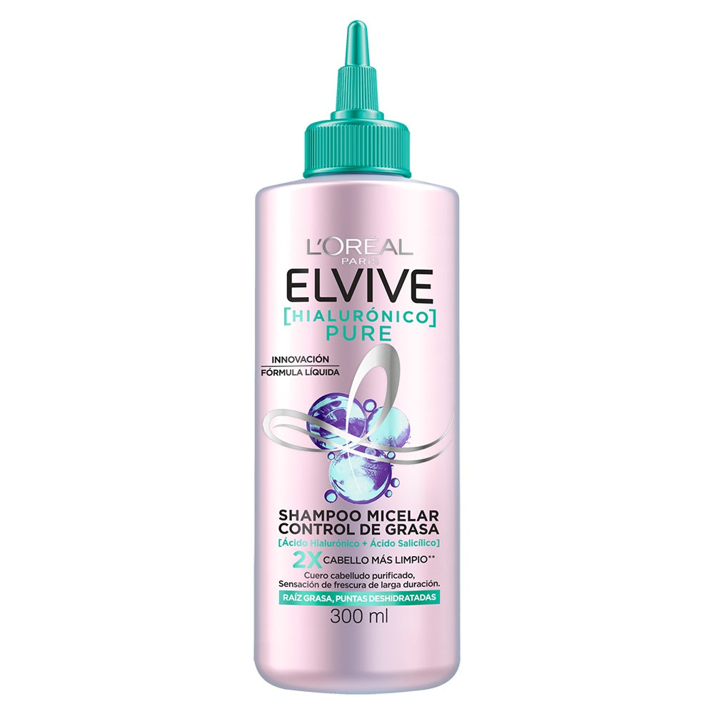Shampoo Micelar Hialuronico Pure Loreal Paris X 300 mL