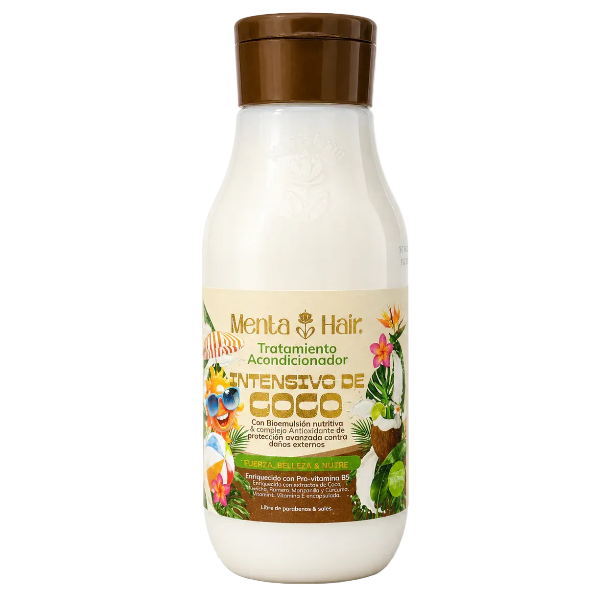 Tratamiento Acondicionador Intensivo de Coco Menta Hair X 550 mL