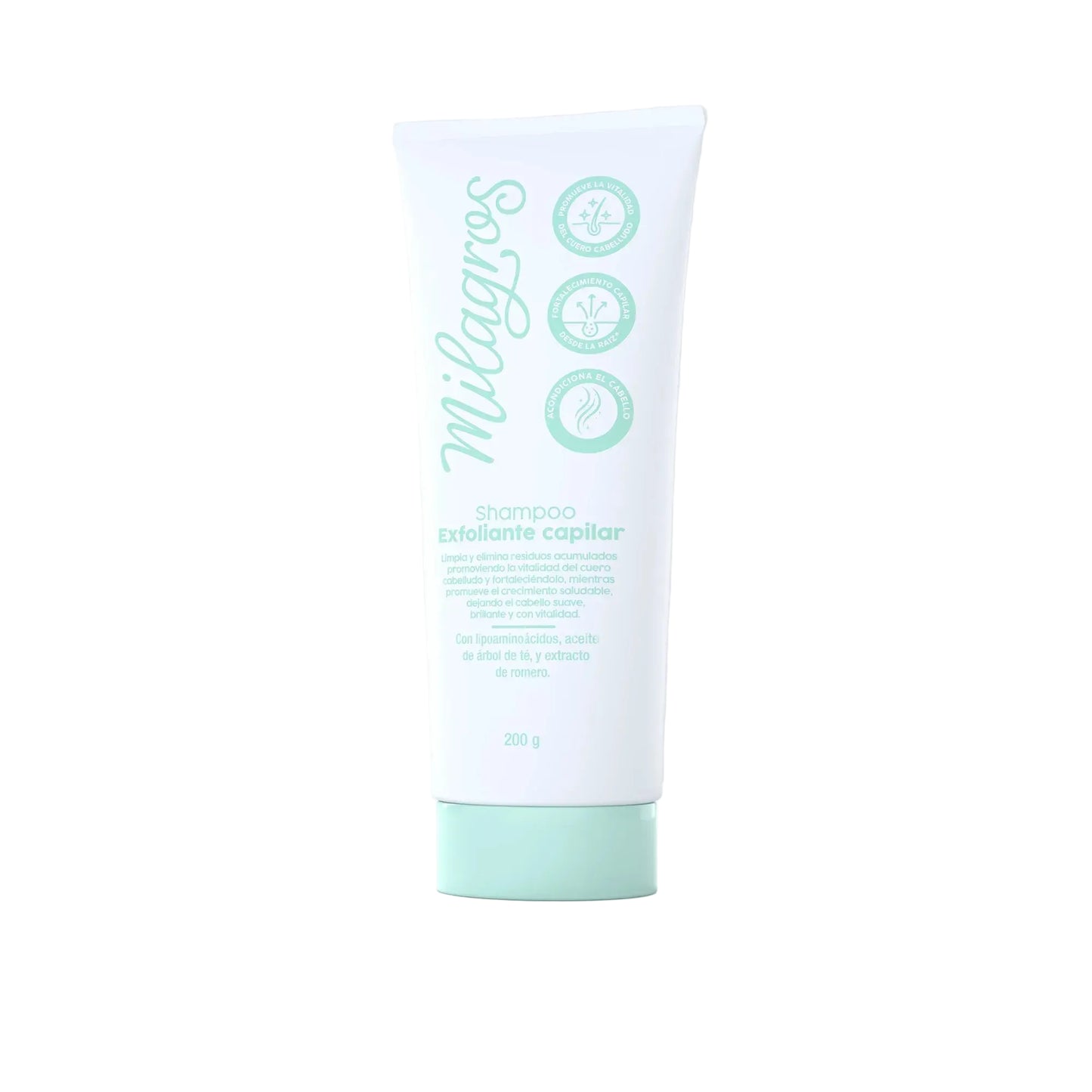 Shampoo Exfoliante Capilar Milagros X 200 Gr