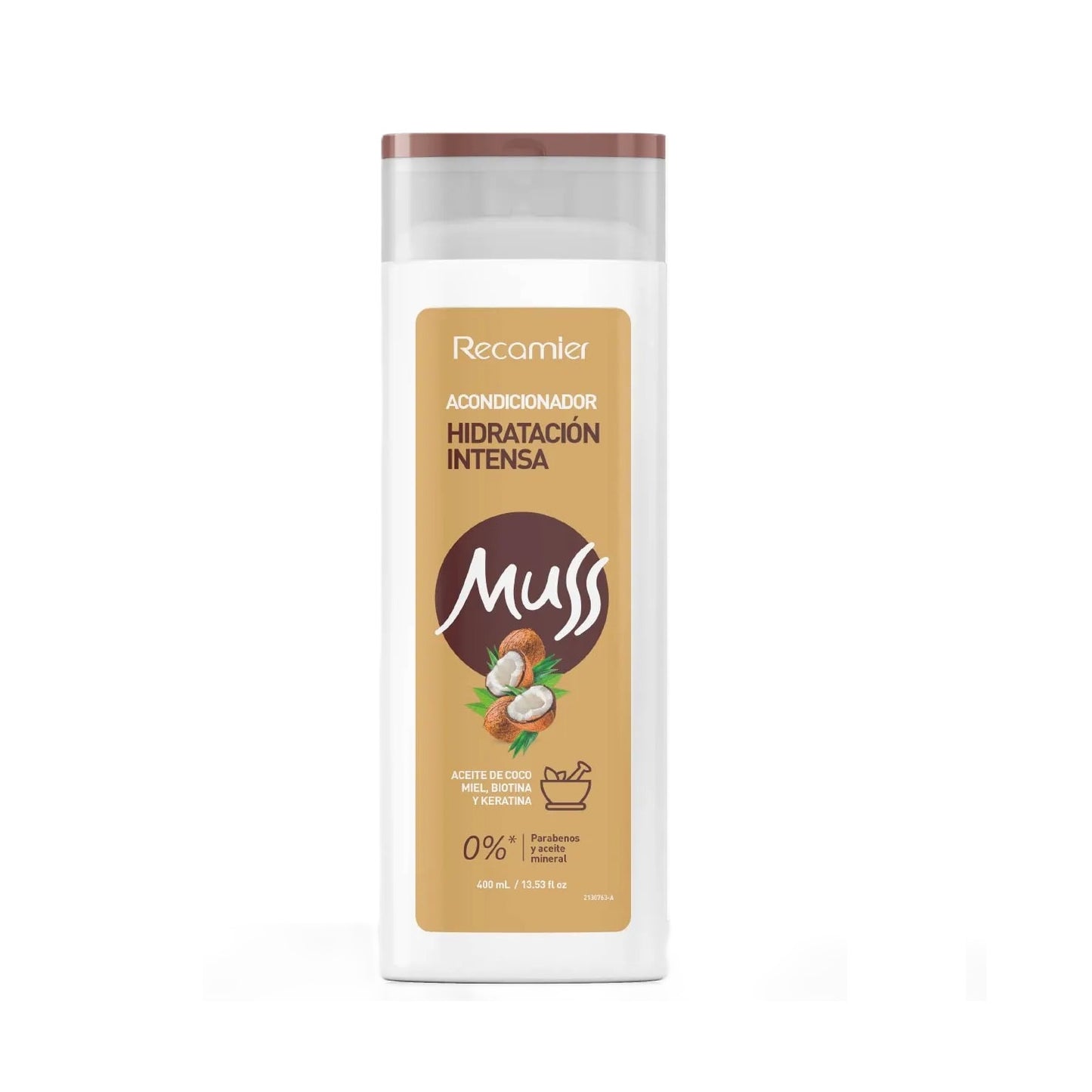 Acondicionador Hidratación Intensa Muss Recamier X 400 mL