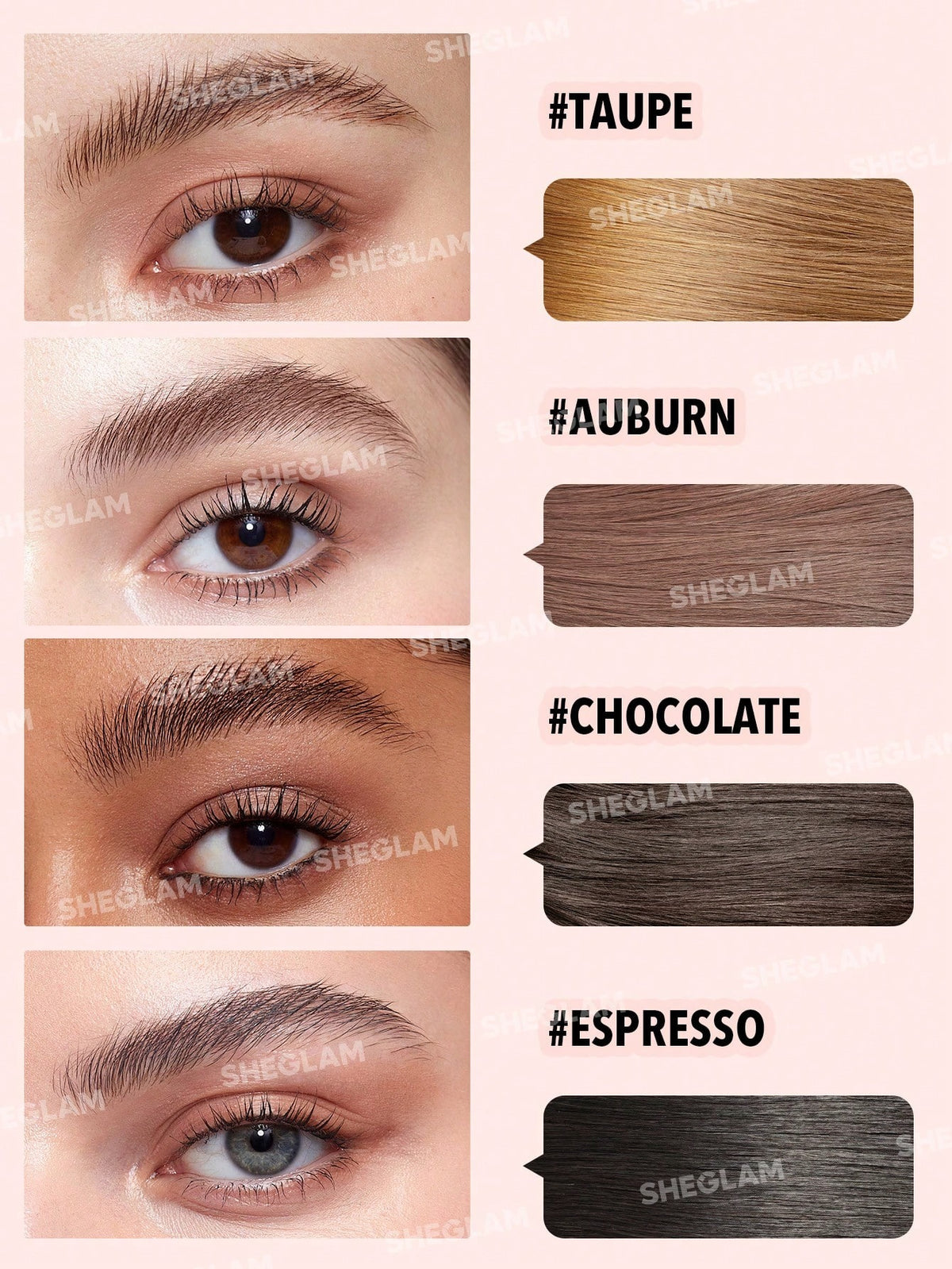 Gel Para Cejas Hold 'Em Up Sheglam X 6 Gr