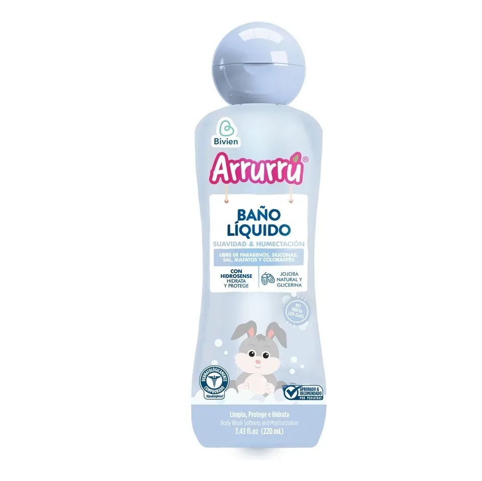 Baño Líquido Suavidad & Humectación Arrurrú X 220 mL