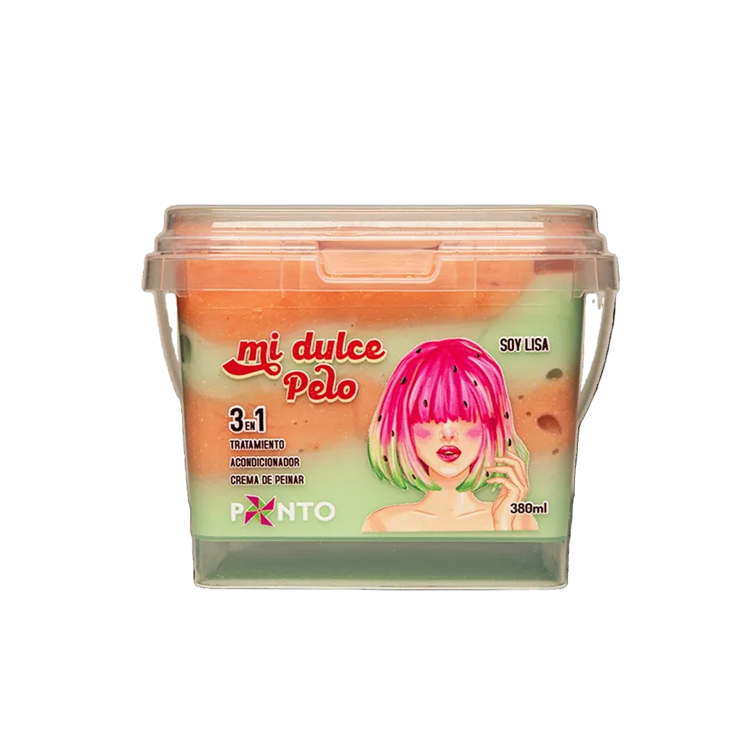 Tratamiento Mi Dulce Pelo Soy Lisa 3 En 1 Ponto X 380 mL