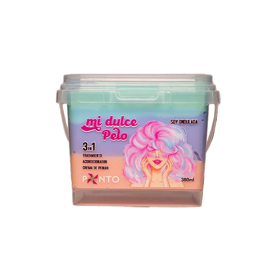 Tratamiento Mi Dulce Pelo Soy Ondulada 3 En 1 Ponto X 380 mL