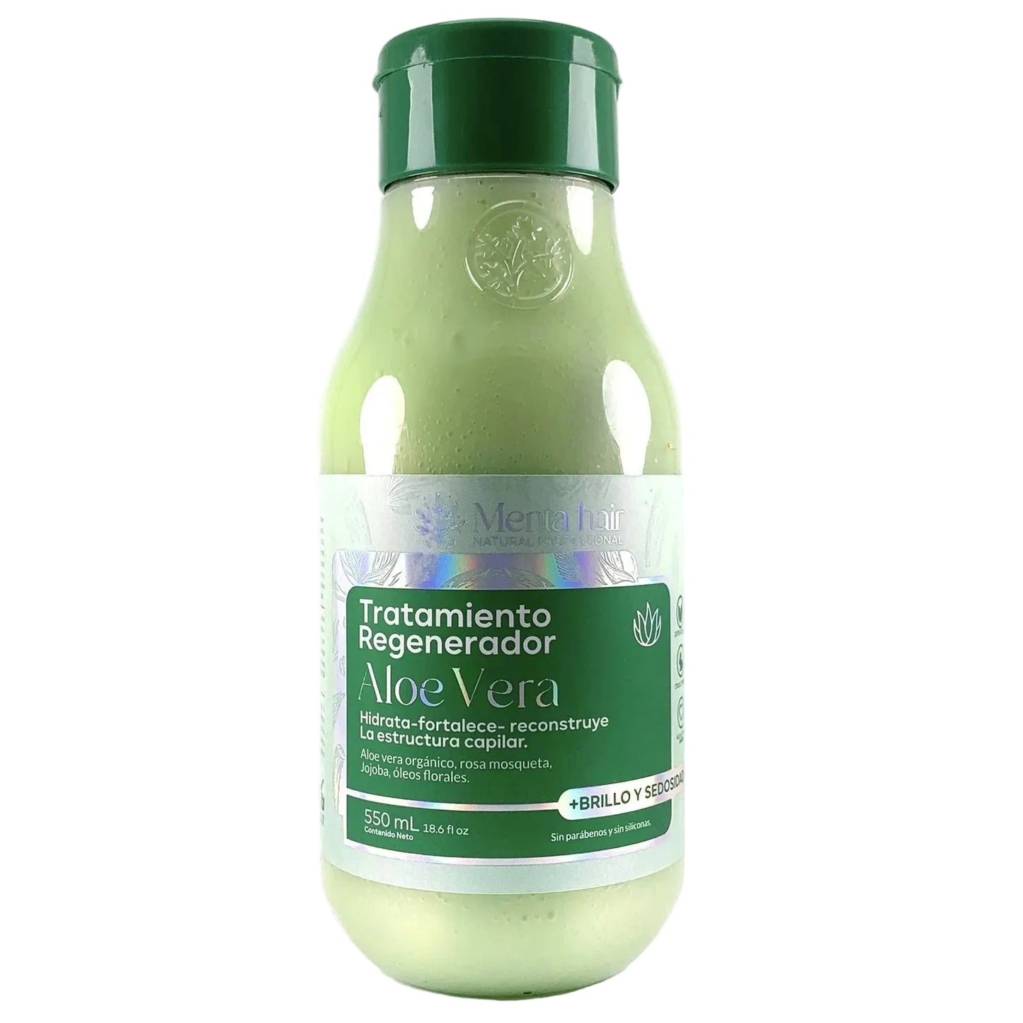 Tratamiento Acondicionador Aloe Vera Menta Hair X 550 mL