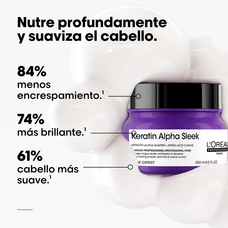 Mascarilla Keratin Alpha Sleek Serie Expert L'oreal Professionel
