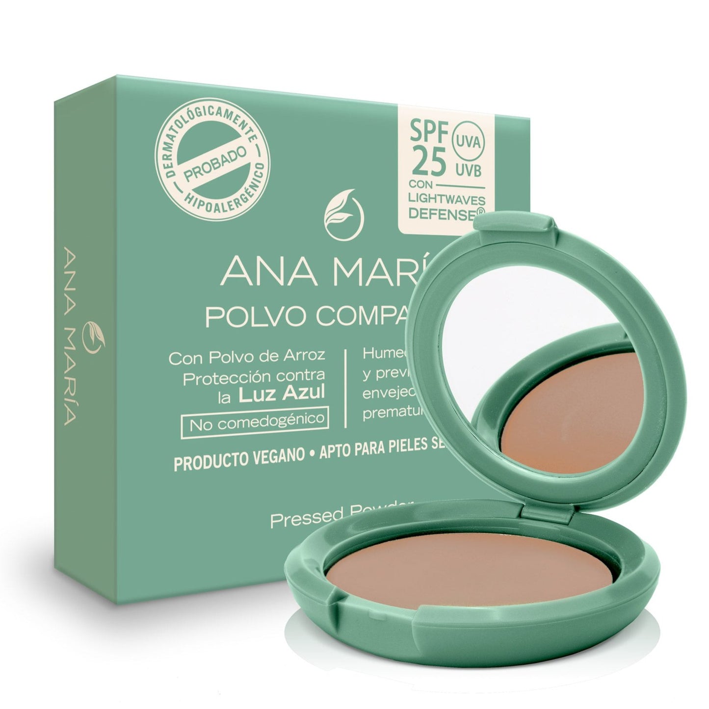 Polvo Compacto SPF 25 Ana María X 15 G
