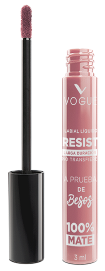 Labial Líquido Resist A Prueba De Besos Vogue
