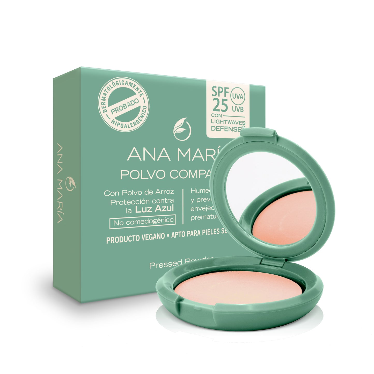 Polvo Compacto SPF 25 Ana María X 15 G