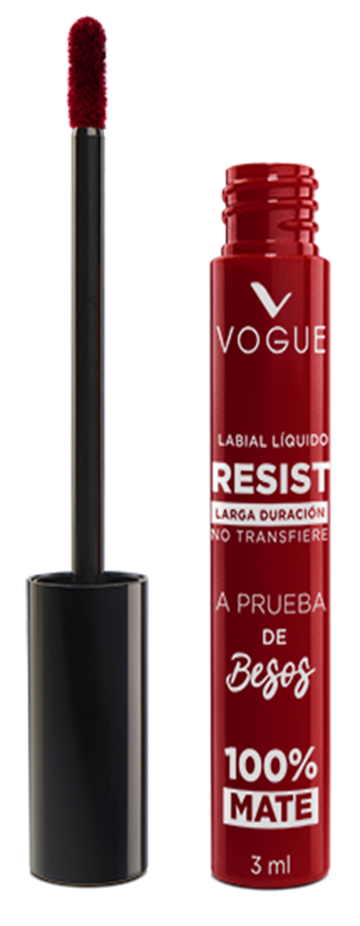 Labial Líquido Resist A Prueba De Besos Vogue